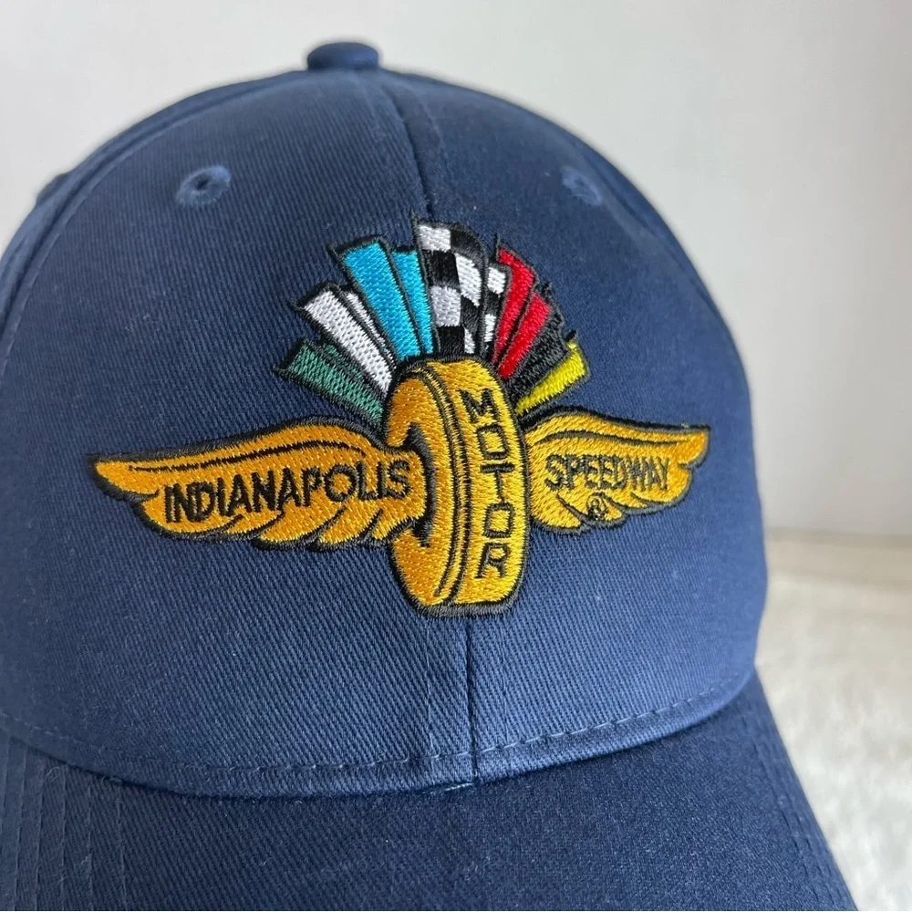New Indianapolis Speedway Navy Cap 100% Cotton